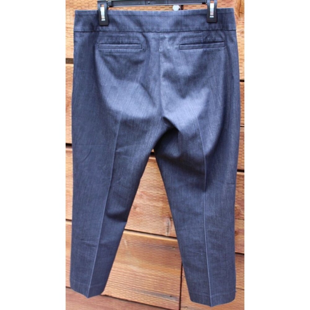 New York & Company 7th Avenue Suiting Collection Womens Sz 10 Cropped Pants #T28 - Picture 2 of 8